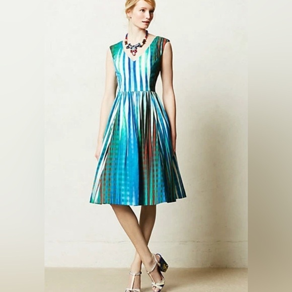 Tracy Reese Dresses & Skirts - Tracy Reese | Silk blend Dolce Vita Frock fit & flare Women’s size 2 sleeveless